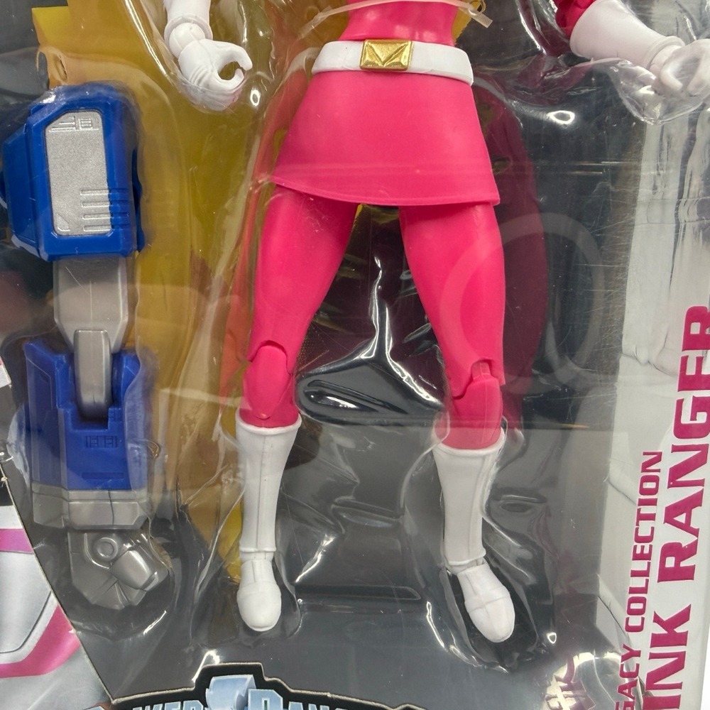 Bandai Power Rangers In Space Pink Ranger Legacy Collection 6.5" Figure 2017 NEW - Picture 8 of 13